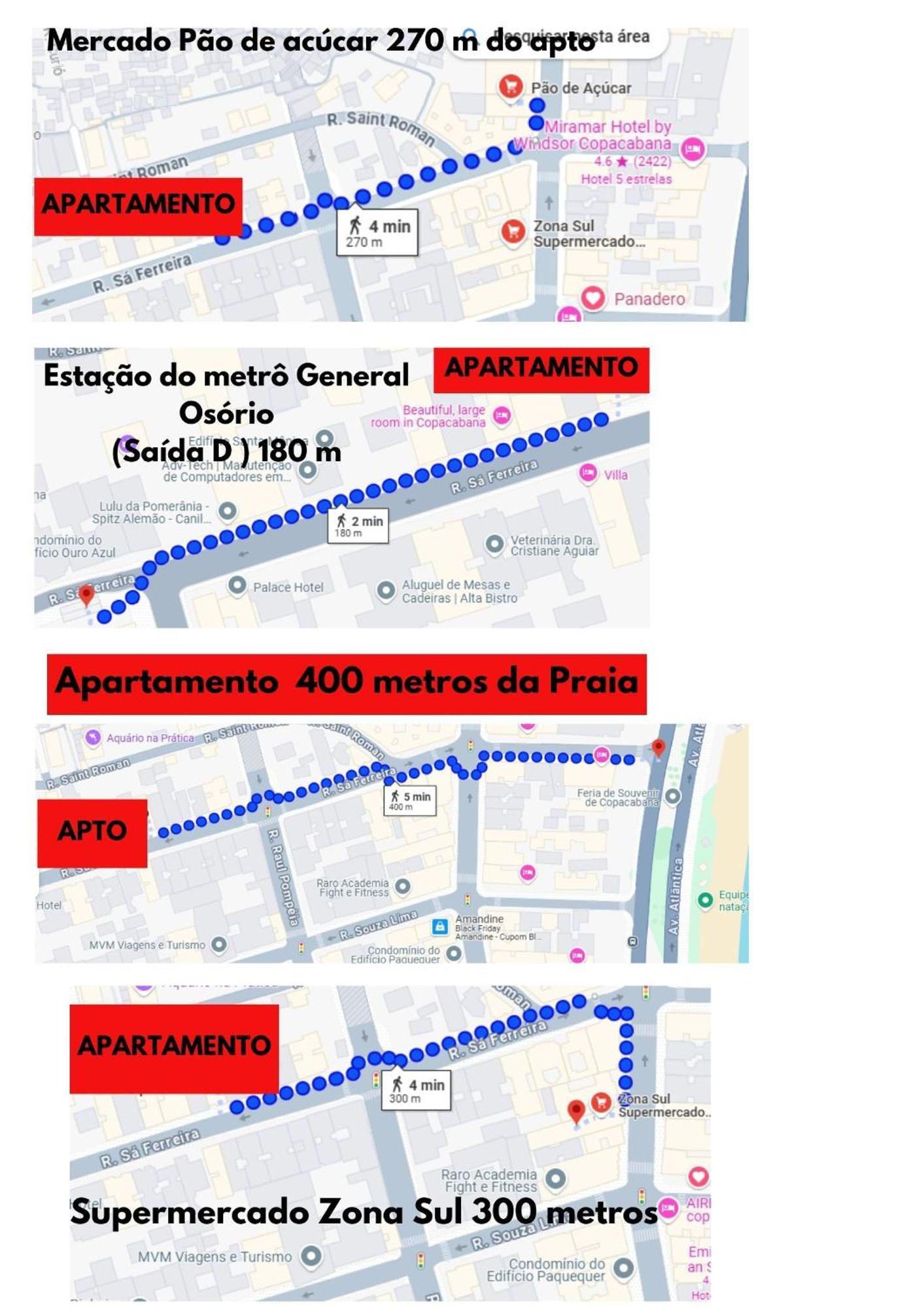 Aconchegante Loft Copacabana Posto 6 Apartamento